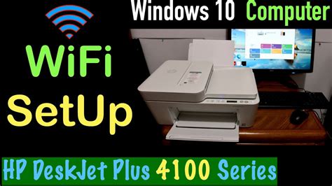 6 Connect your printer to your computer with a USB cable (nonwireless connection) 4. . Hp deskjet plus 4100 not connecting to wifi